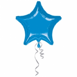 Balon foliowy Gwiazdka niebieska